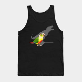 T-rex shadow - Pineapple Conure Tank Top